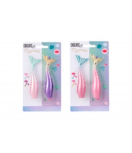 CREATE IT! SET LUCIU DE BUZE, 2 BUC x 1.9 ML, MERMAID, +6ANI