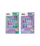 CREATE IT! UNGHII FALSE AUTOADEZIVE PENTRU COPII, MERMAID, +6ANI