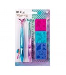 CREATE IT! 2 MARKERE PENTRU TATUAJ SI 3 ȘABLOANE, MERMAID, +6ANI