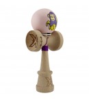 Kendama X , Violet Monkey, Super Sticky cu  King Size V3, Roz