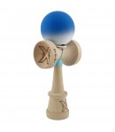 Kendama X , Rubber Grip,  KING SIZE V3, Gradient Albastru/Alb