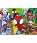 Puzzle de Colorat Lisciani Spidey and His Amazing Friends, 4×48 Piese