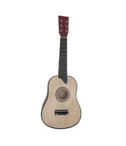 Chitara pentru Copii, din Lemn si Plastic, pentru Incepatori, 63.5 x 22 x 5.8 cm, Bej