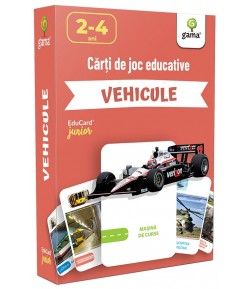 Carti de Joc educative pentru copii, Vehicule, Editura Gama