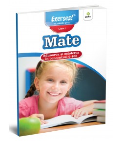 Carte educativa pentru copii, Adunarea si Scaderea în Concentrul 0-100, Clasa I