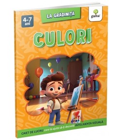 Carte educativa pentru copii, Culori, Editura Gama