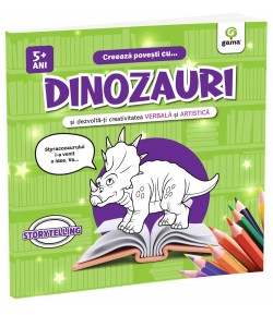Carte educativa pentru copii, Dinozauri, Editura Gama