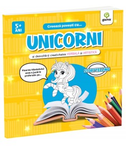 Carte educativa pentru copii, Unicorni, Editura Gama