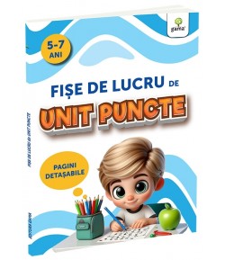 Carte educativa pentru copii, Fise de lucru de unit puncte, Editura Gama