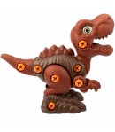Jucarie T. Rex cu surubelnita, Plastic, 15 x 17 x 7 cm, Pentru copii, Multicolor