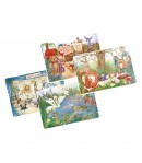 Puzzle educativ cu Animale, 24, 35, 48 si 60 piese pentru copii, Multicolor