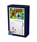 Puzzle educativ, Vulpea si Corbul, 100 de piese, Pentru copii, Multicolor