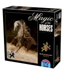 Puzzle special în forma de cai, Magic of the Horses, 239 piese, Pentru copii, Multicolor