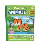 Joc educativ, MagnetIQ, Completeaza animalele, Pentru copii, Multicolor