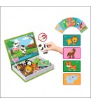 Joc educativ, MagnetIQ, Completeaza animalele, Pentru copii, Multicolor