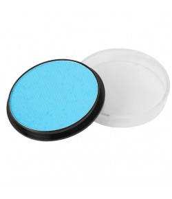 Vopsea pentru Fata si Corp, cu Pigment Fosforescent, 30 g, Activare cu Apa, Albastru Deschis