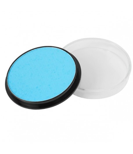 Vopsea pentru Fata si Corp, cu Pigment Fosforescent, 30 g, Activare cu Apa, Albastru Deschis