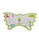 Set 10 Masti Decorative, Colectia Dino Park, 18 x 8 cm, din Carton, Multicolor