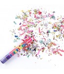 Tub de Confetti, Clasic, 60x5 cm, Confetii Asortate din Plastic, Eliberare prin Rasucire,