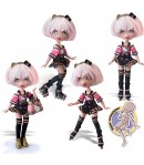 Hello Kitty - Papusa Manga Golden Diva Roller cu accesorii