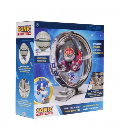 Nintendo Sonic - Set de joaca cu figurina Sonic, Death Egg