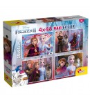 Puzzle de podea 2 in 1 Lisciani, Frozen 2, Maxi, 4 x 48 piese