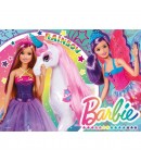 Puzzle de podea Lisciani, Barbie, Maxi, 4 x 48 piese