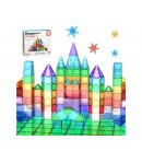 Set magnetic de construit, Picasso,101 piese, Pentru copii, Multicolor