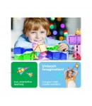 Set magnetic de construit, Picasso,101 piese, Pentru copii, Multicolor
