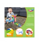 Set magnetic de construit, Circuit pentru bile, Picasso, 40 piese, Pentru copii, Multicolor