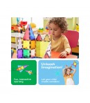 Set magnetic de construit, Picasso, 61 piese, Pentru copii, Multicolor