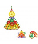 Joc de constructie, Magnetic, 48 Piese, Pentru copii, Multicolor