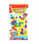 Joc interactiv Marble Run, 50 piese, Traseu cu bile, Pentru copii, Multicolor