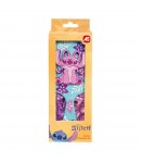 Set Perie de Par si Elastice Stitch, Model Angel, Pentru copii, Albastru