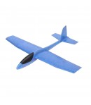 Avion planor de cascadorii, din polistiren, lungime 84 cm, Albastru, Avaleea