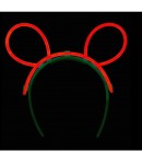 Cordeluta Decorativa, din Plastic, Fluorescenta, Accesoriu Petrecere, Rosu