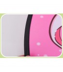 Joc Darts Flippy pentru Copii, Placa Pliabila 36.5 cm, 8 Mingi Velcro/Scai Simple, 2 Mingi Luminoase, Model Acadele, Roz