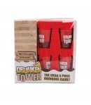 Joc de Baut Jenga Turnul Betivului din Lemn, 19 x 7 x 20 cm