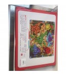 Joc Montessori de Sortare Culori, Creion Magnetic, Tip Labirint Ilustrat, din Lemn, Model Dinozauri, 39x29x1.5 cm