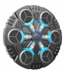 Jucarie de Boxat cu Muzica si Lumini,  Manusi Incluse, Bluetooth, Incarcare USB, Aplicare cu Ventuze, 6 Tinte, 32x27x3.5 cm, 930