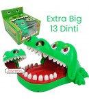Jucarie interactiva Crocodil Dentist, Joc de Grup/Familie, 13 Dinti, Extra Big 21 x 14.5 x 11 cm, Verde