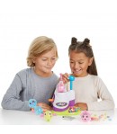 Jucarie magica Bobo Sticky Oonies pentru umflat baloane, 32 baloane si 42 de accesorii incluse, multicolor