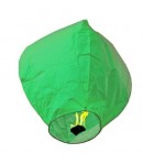 Lampion zburator, hartie biodegradabila, Verde