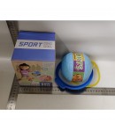 Minge pentru Sarit,  Tip Coarda Hula Hoop, Cerc 12 cm, Coarda 52 cm, Minge 12 x 11 cm, Functie Iluminat, 4-6 Ani, Plastic, Albas