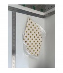Set 6 Coifuri Metalizate, pentru Petrecere, Tematica Aniversare, Model Buline, 20 cm, Auri