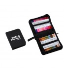 Set Carioci pe Baza de Apa, 2 in 1, 100 Culori, 23.5 x 19.5 x 7.5 cm, Multicolor