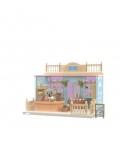 Set Casa de papusi, magazin de inghetata, cu mobilier si figurine, Flippy