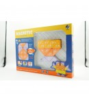 Set inteligent de constructie cu piese magnetice, 26 piese, pentru copii, +3 ani, multicolor