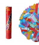 Tub de Confetti, Party Pooper, 40x5 cm, Confetii Asortate din Hartie, Multicolor