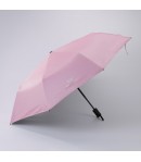 Umbrela, Protectie UV Soare, Protectie Ploaie, Pliabila, din Vinil si Otel, 96 x 67 cm, Roz